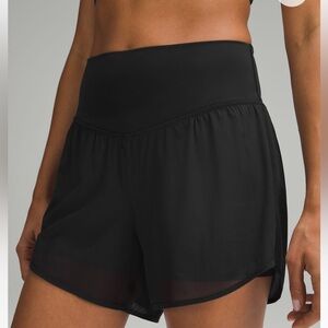 Lululemon Nulu and Mesh Short in Black
